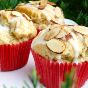 Gluten Free Dairy Free Cardamom Almond Muffins or Quickbread