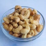 Maple Roasted Cashews