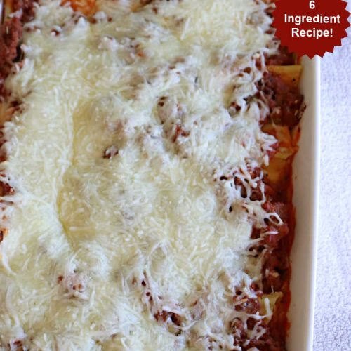 String Cheese Manicotti