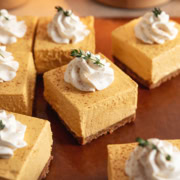 No-Bake Pumpkin Cheesecake Bars