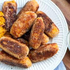 Sweet Potato Croquettes With Ham