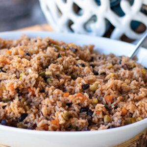Latin Bean Vegetable Rice