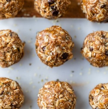 Chocolate Chip Hemp Energy Bites