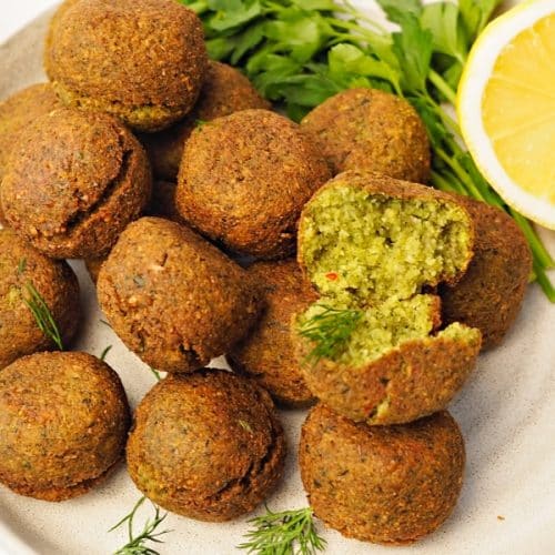 Homemade Crispy Falafel Recipe