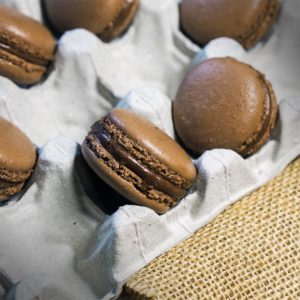 Chocolate Macarons (No Resting Needed)