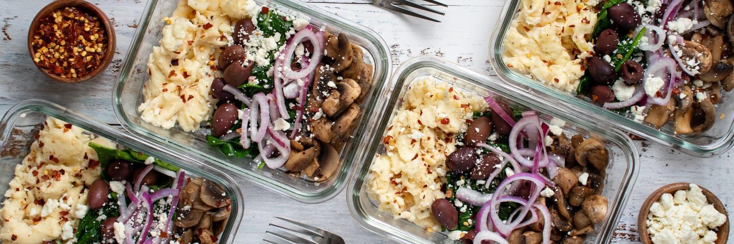 Greek Breakfast Scramble