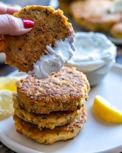 Keto Tuna Fritters Recipe (Low Carb/Whole30/Gluten-Free)