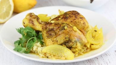 Baked Turmeric Lemon Chicken