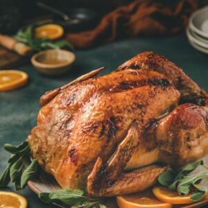 Bourbon Glazed Turkey
