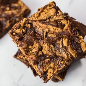 Peanut Butter Banana Brownies