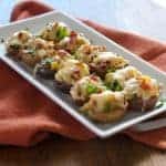 Broccoli Bacon Cheddar Loaded Potato Bites