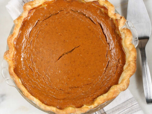 Homemade Pumpkin Pie