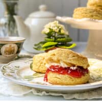 Traditional Irish Scones for Afternoon Tea
