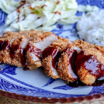 Air Fryer Pork Tonkatsu