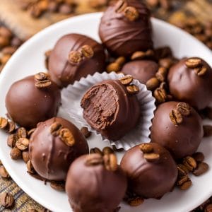 5-Ingredient Espresso Chocolate Truffles