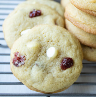 Cranberry White Chocolate Chip Cookies