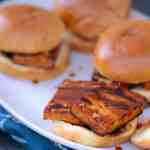 Grilled BBQ Tofu Sliders