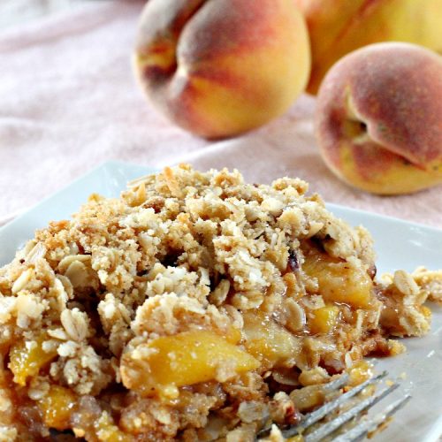 Gluten Free Peach Surprise