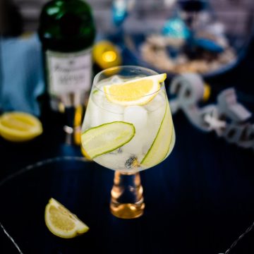 Mediterranean Cucumber Gin and Tonic
