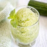 Cucumber Mint Sorbet