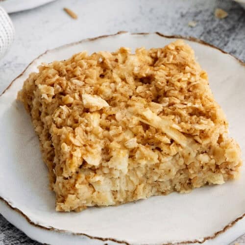 Apple Oatmeal Bars