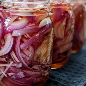 Simple Pickled Onions