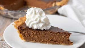 Chocolate Pumpkin Pie