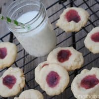 Raspberry Lemon Butter Cookies