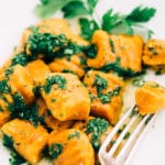 VEGAN GLUTEN-FREE CARROT GNOCCHI