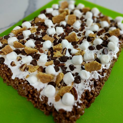 S'mores Rice Krispy Treats
