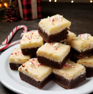 Peppermint Cheesecake Brownies