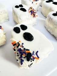 Halloween Ghost Snack Cakes (Little Debbie Copycat)