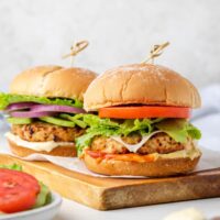 Air Fryer Turkey Burgers