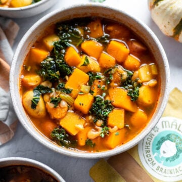Butternut, Bean and Kale Stew