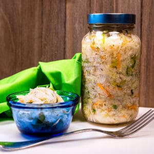 Simple Salvadoran Curtido (Spicy Cabbage Slaw)