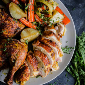 Middle Eastern Roast Chicken