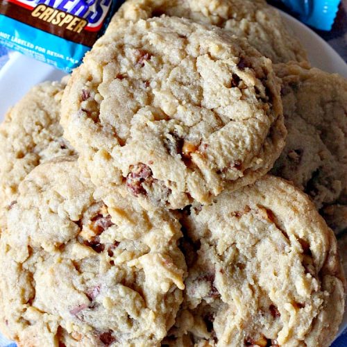 Snickers Crisper Cookies