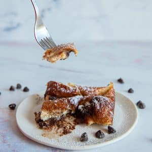 Simple Croissant Bread Pudding