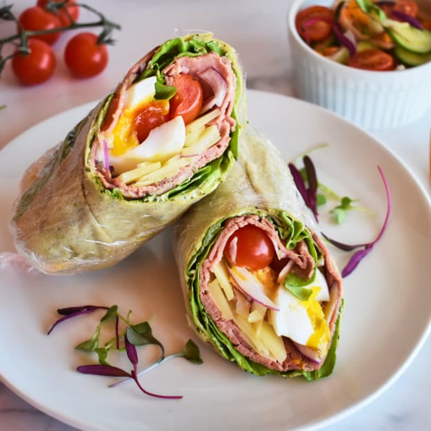 Roast Beef Coconut Wrap