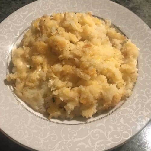 Crockpot Cheesy Potatoes