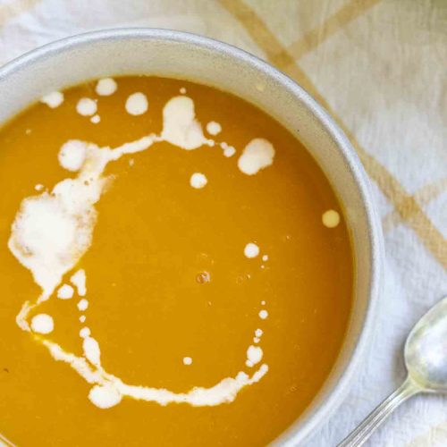3 Ingredient Butternut Squash Soup