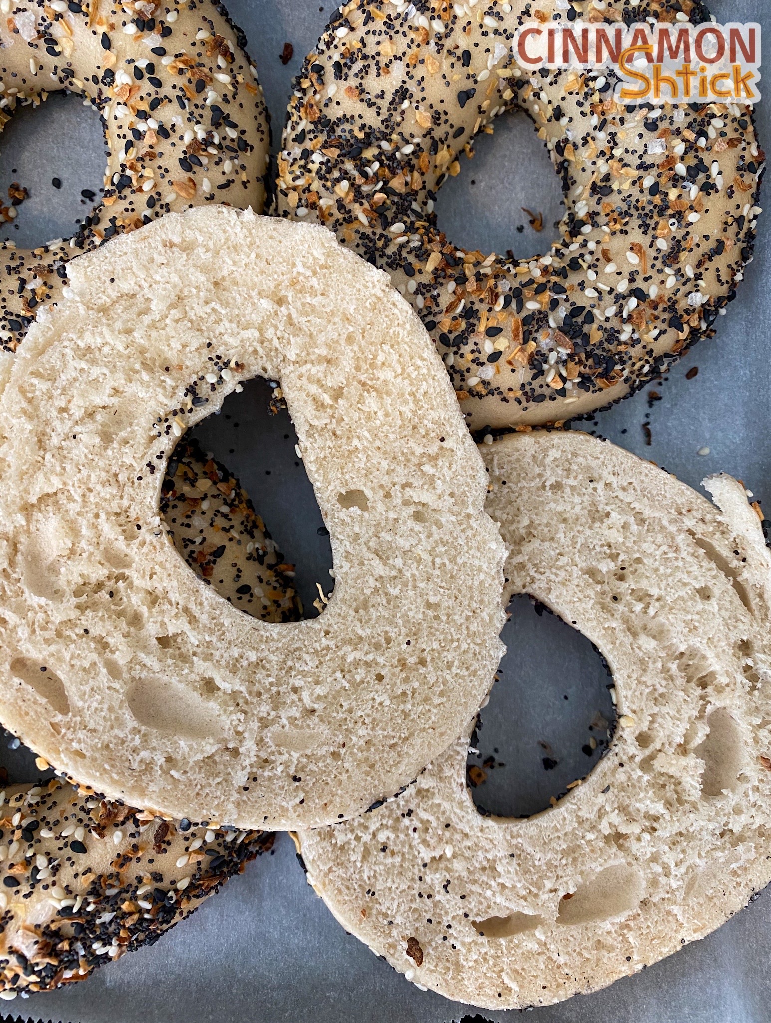 Sourdough Everything Bagels