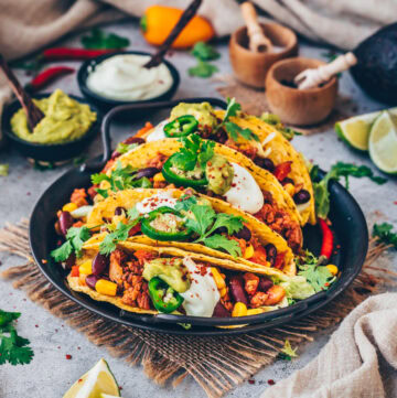 Best Vegan Tacos (easy 15-minute recipe)