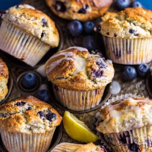Blueberry Lemon Poppy Seed Muffins
