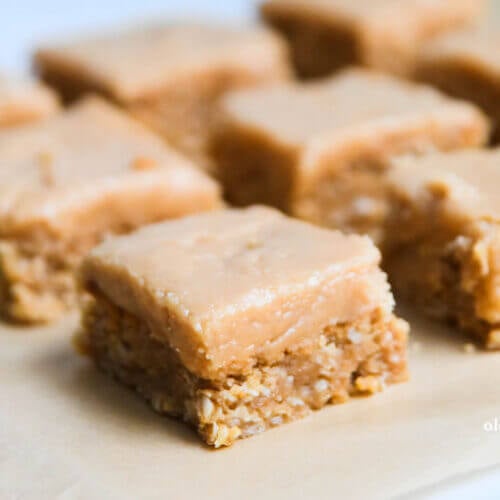Double Peanut Butter Oatmeal Bars