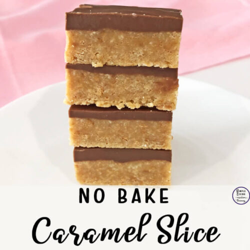 No-Bake Caramel Slice