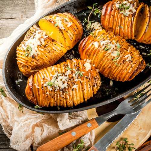 Hasselback Potatoes