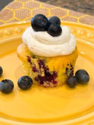 Lemon Blueberry Cupcakes