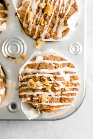 Banana Coffee Cake Muffins