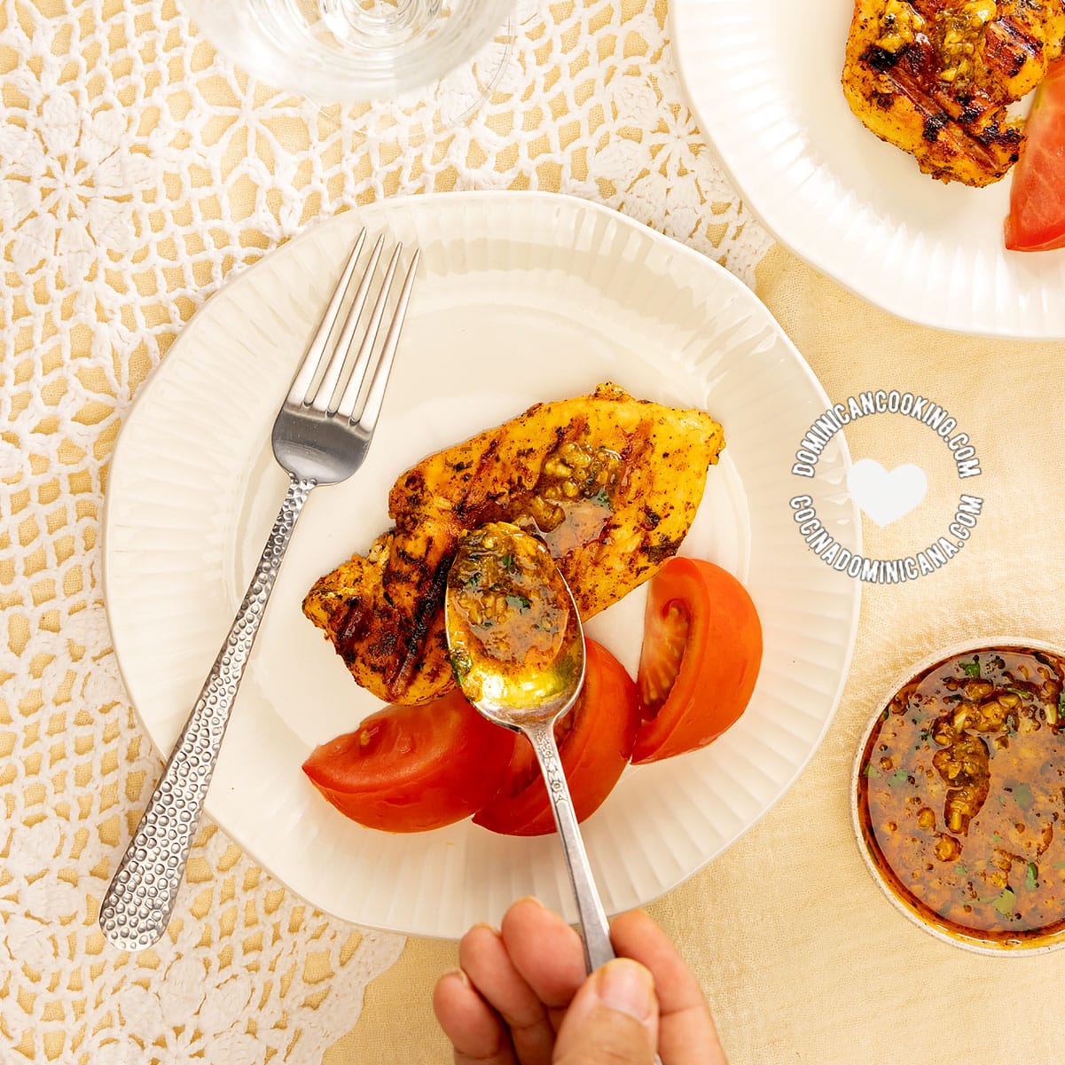 Pechuga a la Plancha [Recipe + Video] Juicy Grilled Chicken Breast